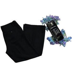 New York & Company Wide Leg Black Dress Pants Women 12